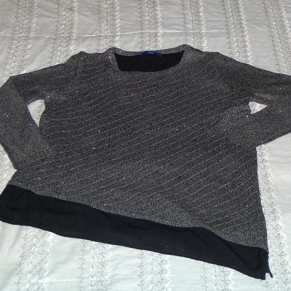 APT 9 Women Size XL Long Sleeve Scoop Neck Sweater